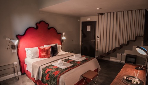Habitación familiar, vistas al jardín
