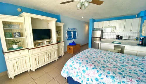 Habitación panorámica doble, cocina, vistas al mar