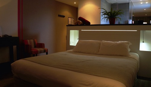 Habitación doble superior, vistas al jardín