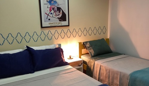 Apartamento Business, 1 habitación, cocina, vistas al jardín