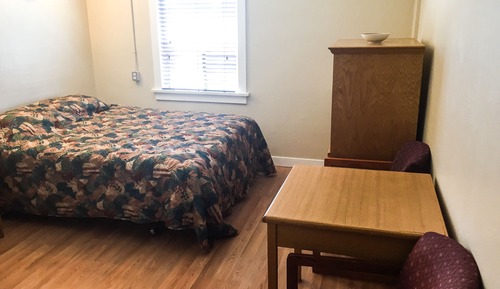 Habitación estándar, 1 cama de matrimonio, cocina básica