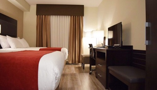 Habitación, 2 camas de matrimonio, no fumadores