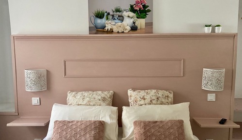 Habitación romántica doble, 1 cama doble, baño privado