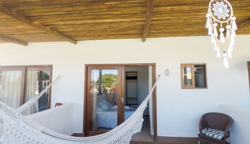 Habitación Deluxe doble, vistas parciales al mar
