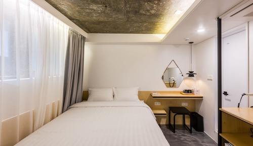 Habitación básica doble, 1 cama de matrimonio (Foreigner Only )