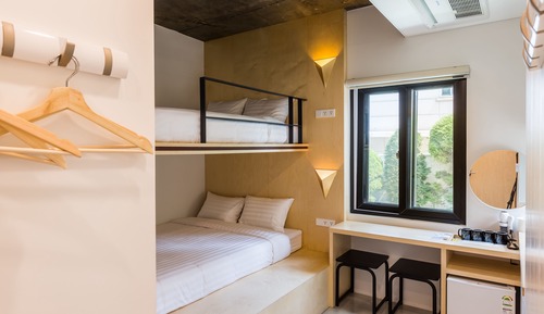 Habitación familiar, 2 camas de matrimonio (Foreigner Only)