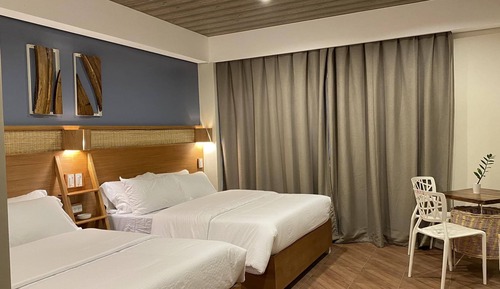 Habitación Premium, 2 camas de matrimonio, no fumadores, baño privado