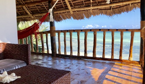 Habitación clásica doble, 1 cama doble, vistas al mar