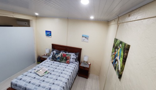 Estudio familiar, 1 cama de matrimonio con sofá cama