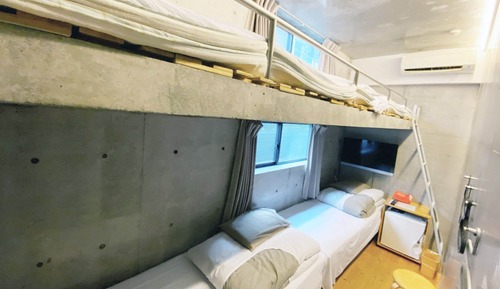 Habitación cuádruple básica (With 4 Beds)