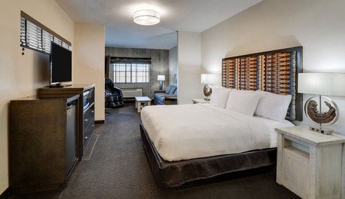 Habitación ejecutiva, 1 cama de matrimonio grande con sofá cama