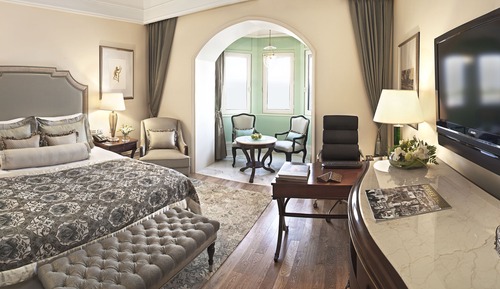 Habitación de lujo, 1 cama de matrimonio grande, vistas al mar (Grande)