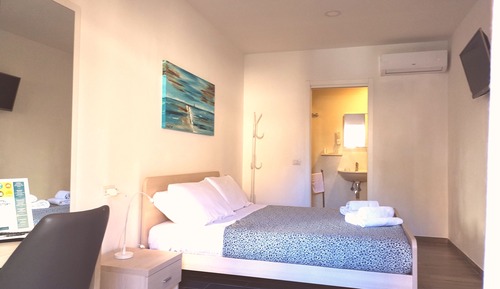 Habitación doble, vistas al jardín