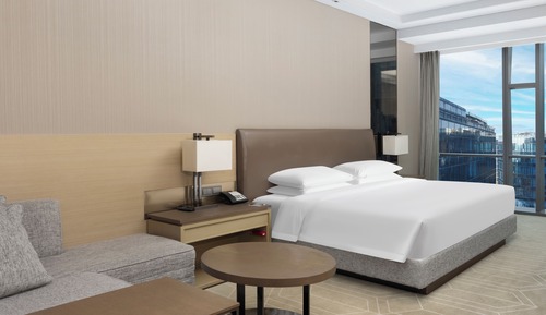 Suite, 1 cama de matrimonio grande con sofá cama