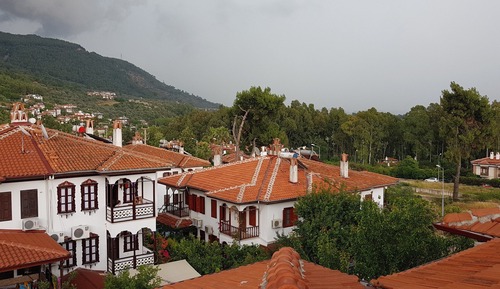 Ático estándar, 1 cama doble, no fumadores, vistas al valle