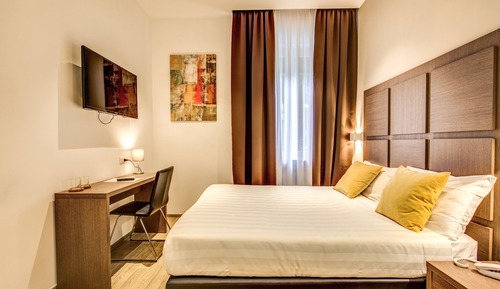 Habitación estándar con 1 cama doble o 2 individuales