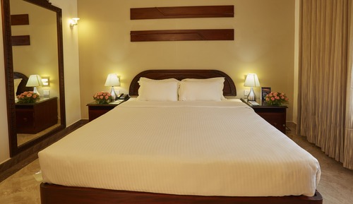 Habitación Deluxe doble, 1 cama de matrimonio, baño privado, vistas a la ciudad