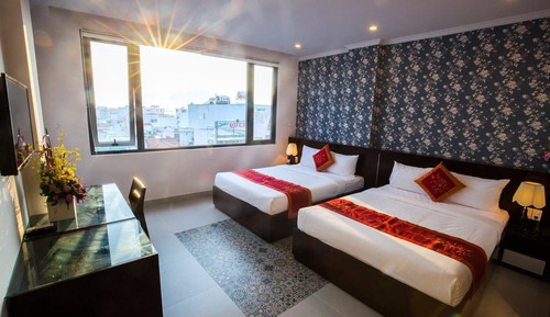 Habitación cuádruple Deluxe