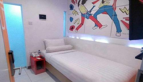 Cabaña económica, 1 cama individual