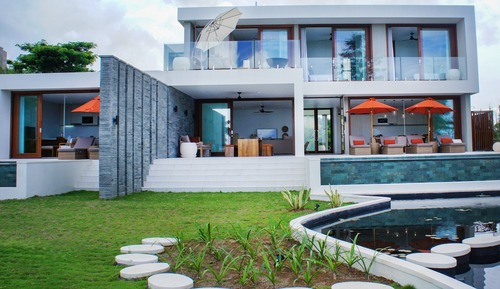 Villa de lujo, 4 habitaciones, piscina privada, vistas al mar