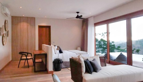 Villa de lujo, 1 habitación, piscina privada, vistas al mar