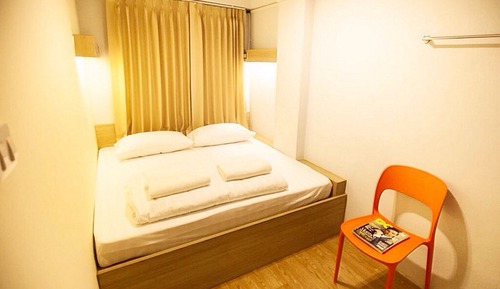 Double Bed with Shared Bathroom