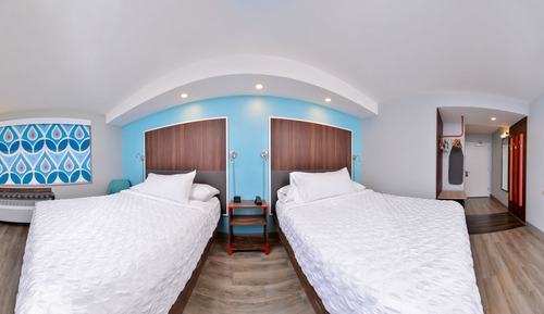 Habitación, 2 camas de matrimonio