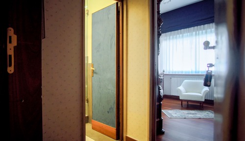 Habitación triple familiar, vistas al parque