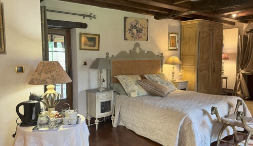 Habitación individual, baño privado, vistas al río (4 épis Gîtes de France)