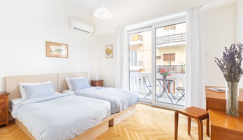 Apartamento, 2 habitaciones, balcón