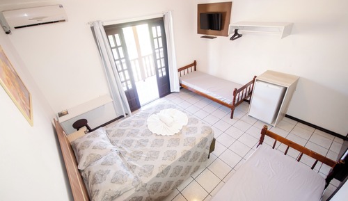 Habitación cuádruple económica