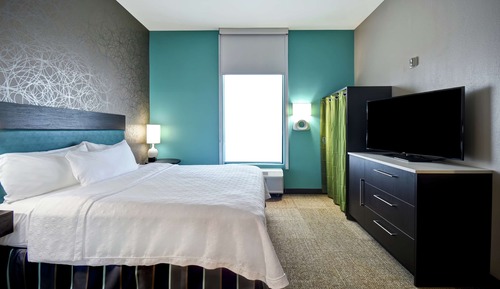 Estudio, 1 cama de matrimonio grande, accesible para personas con discapacidad (Hearing)
