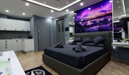 Suite panorámica, 1 cama de matrimonio, no fumadores, vistas al mar