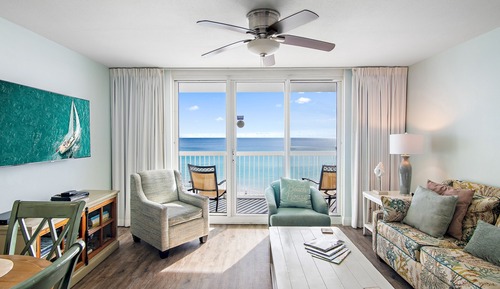 Apartamento Elite, 1 habitación, 2 baños, vistas al mar
