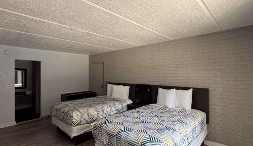 Habitación estándar, 2 camas dobles, accesible para personas con discapacidad, fumadores