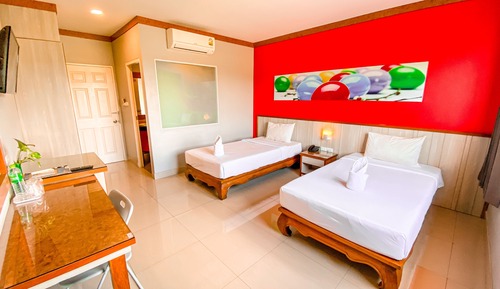 Habitación estándar con 2 camas individuales, 1 habitación, no fumadores