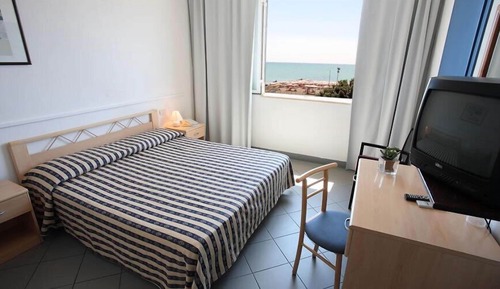 Habitación doble, vistas al mar