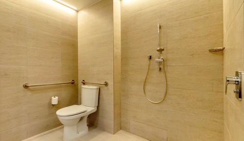 Habitación, 1 cama de matrimonio grande, accesible para personas con discapacidad (Shower)