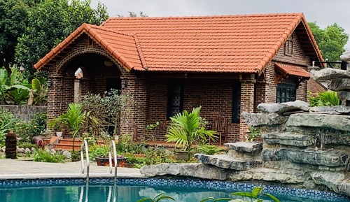 Bungalow familiar, vistas a la piscina
