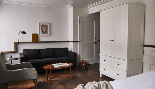 Estudio, 1 cama de matrimonio grande, accesible en silla de ruedas (10)