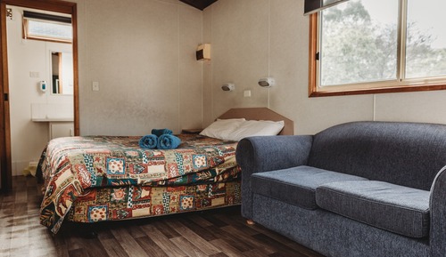 Cabaña estándar, 1 cama de matrimonio
