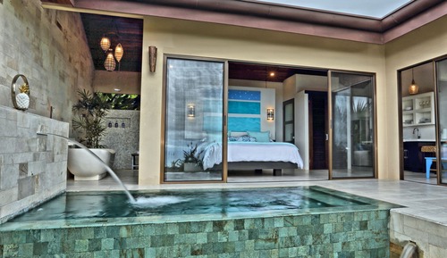 Villa, 1 cama de matrimonio grande, piscina privada, vistas al mar
