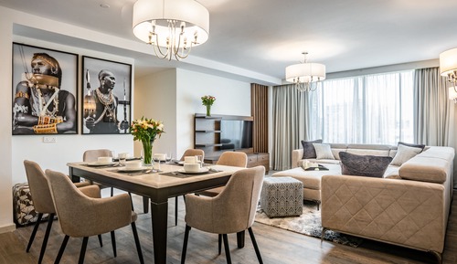 Apartamento de lujo, 2 habitaciones, no fumadores