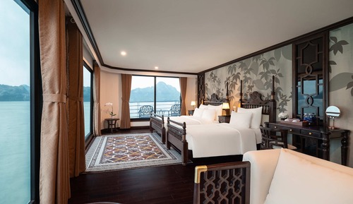 Suite familiar, 1 habitación, balcón, vistas al mar