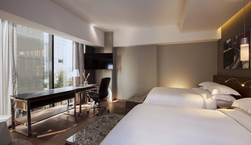 Suite junior, 2 camas dobles