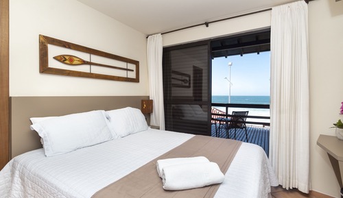 Habitación Confort doble, 1 cama de matrimonio, vistas a la playa