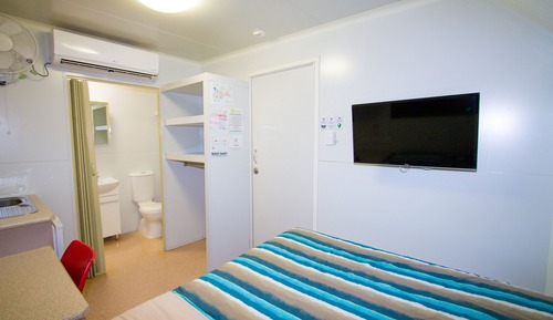 Casa móvil, 1 cama de matrimonio (Queen Van Room)