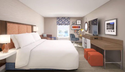 Habitación, 1 cama de matrimonio grande, accesible para personas con discapacidad (Hearing)