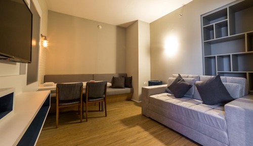 Apartamento Deluxe, 1 cama doble con sofá cama, cocina
