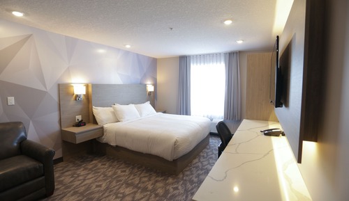 Habitación, 1 cama de matrimonio grande, accesible para personas con discapacidad, no fumadores